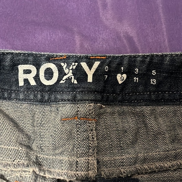 Roxy Denim Skirt Size 9 - Picture 4 of 5